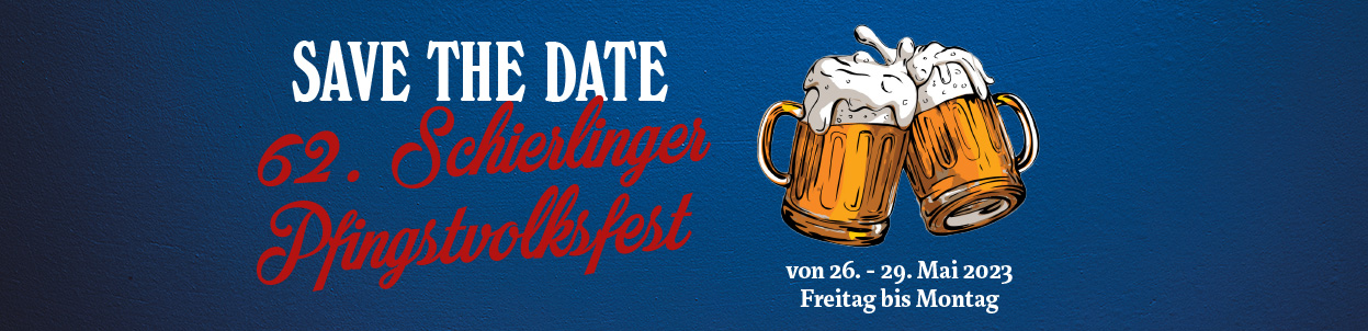 Banner Pfingstvolksfest
